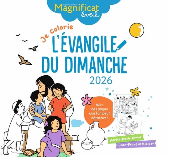 Je colorie l Evangile du dimanche 2026