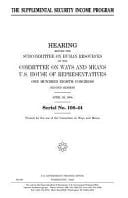 The Supplemental Security Income Program