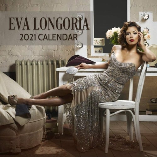 Eva Longoria 2021 Calendar: American actress 8.5x 8.5 Wall Calendar