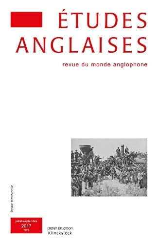Etudes Anglaises - No3/2017