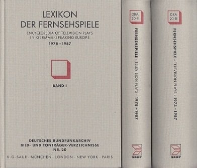 Lexikon der Fernsehspiele, 1978-1987