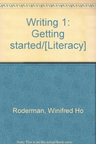 Writing 1 Getting Started