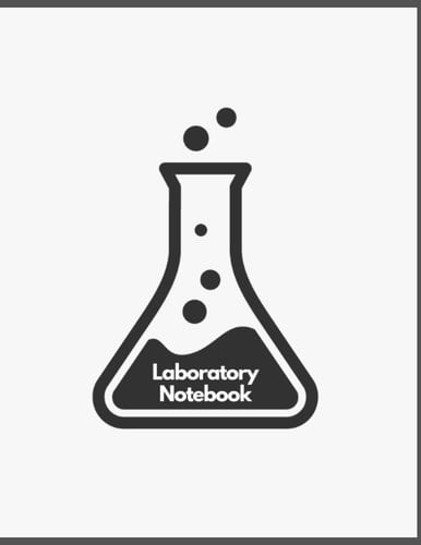 Laboratory Notebook: Large Size | 8.5 x 11 inches - 103 pages