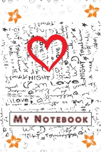 Heart Notebook: Cute notebook with hearts