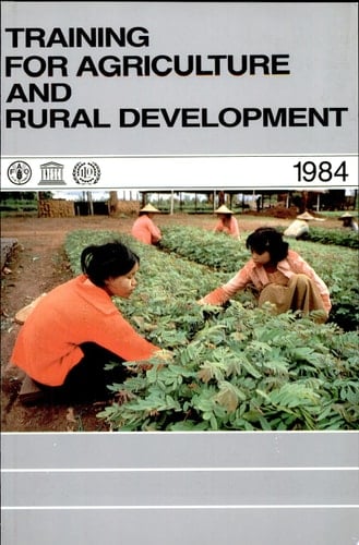 1984 Training for Agriculture and Rural Development 1984