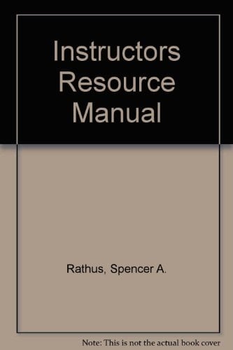 Instructors Resource Manual