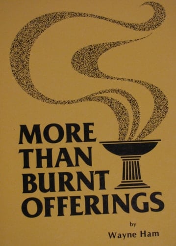 More Than Burnt Offerings A Study Course on Theology for Young Adults