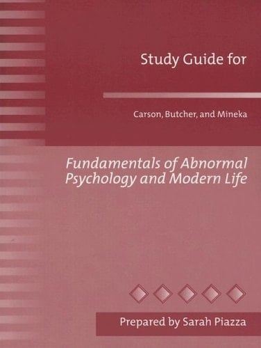 Fundamentals of Abnormal Psychology and Modern Life