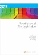 Fundamental Tax Legislation 2013