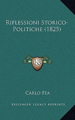 Riflessioni Storico-Politiche (1825) (Italian Edition)