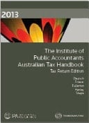 IPA Australian Tax Handbook Tax Return Edition 2013