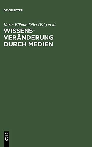 Wissensveranderung Durch Medien (German Edition)