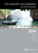 Australian Tax Handbook Tax Return Edition 2014