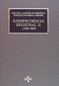 Jurisprudencia Registral 1986-1990