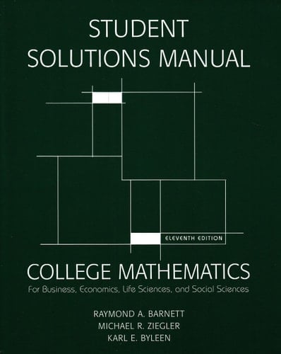 Student's Solutions Manual