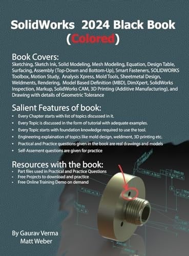 SolidWorks 2024 Black Book (Colored)