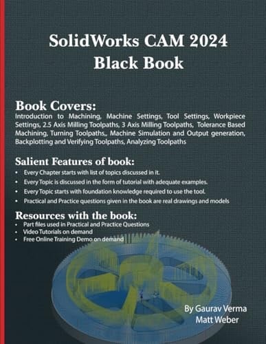 SolidWorks CAM 2024 Black Book