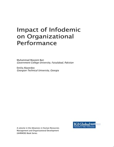 Impact of Infodemic on Organizational Performance