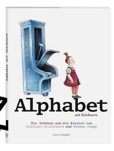 Alphabet mit Zeichnern die Schönen und die Biester