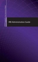 IRB Administration Guide