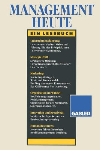 Management heute Ein Lesebuch