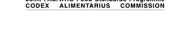 Codex Alimentarius