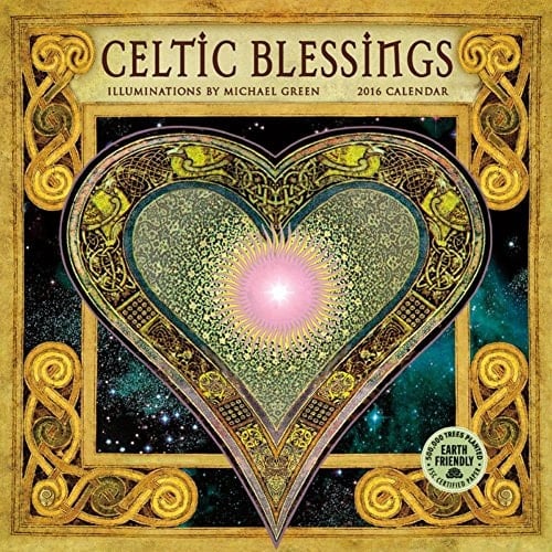 Celtic Blessings 2016 Mini Wall Calendar