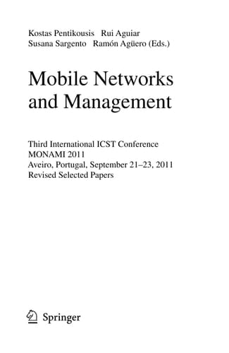 Mobile Networks and Management