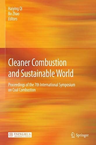 Cleaner Combustion and Sustainable World