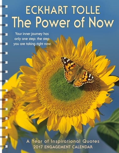 The Power of Now 2017 Engagement Datebook Calendar