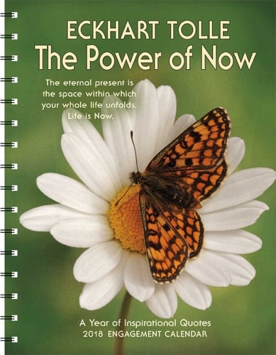 The Power of Now 2018 Engagement Datebook Calendar