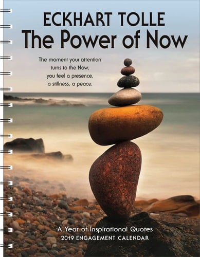 The Power of Now 2019 Engagement Datebook Calendar