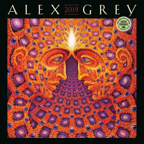 Alex Grey 2019 Wall Calendar
