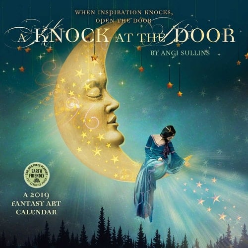 A Knock at the Door 2019 Fantasy Art Wall Calendar