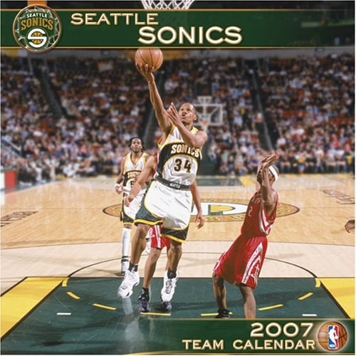 Seattle Supersonics 2007 Calendar