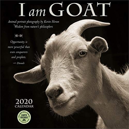 I Am Goat 2020 Wall Calendar: Animal Portrait Photography and Wisdom From Nature's Philosophers