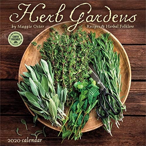 Herb Gardens 2020 Wall Calendar: Recipes & Herbal Folklore