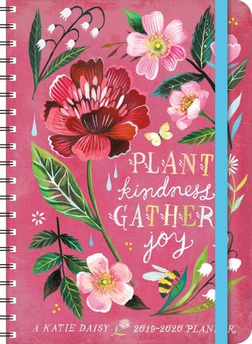 Katie Daisy 2019-2020 Planner 2019-20 On-The-Go Weekly Planner