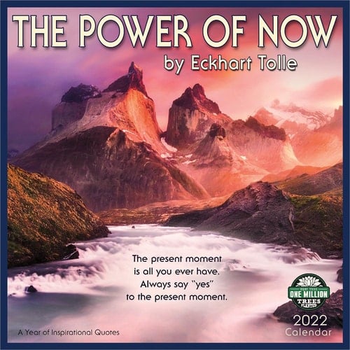 The Power of Now 2022 Wall Calendar: A Year of Inspirational Quotes