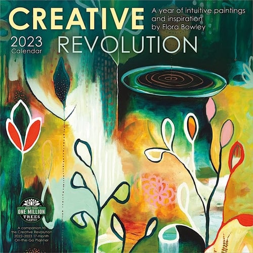 Creative Revolution 2023 Wall Calendar: A Year of Paintings and Inspiration