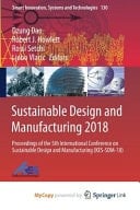 Sustainable Design and Manufacturing 2018 Proceedings of the 5th International Conference on Sustainable Design and Manufacturing (KES-SDM-18)