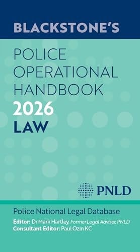 Blackstone's Police Operational Handbook 2026