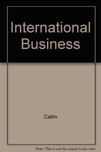 International Business Cultural Sourcebook/Case Studies