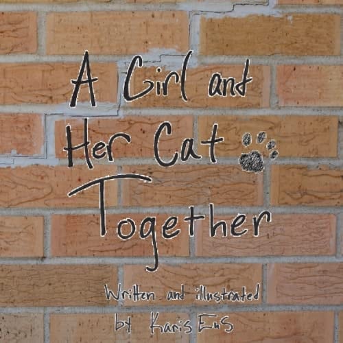 A Girl and Her Cat Together