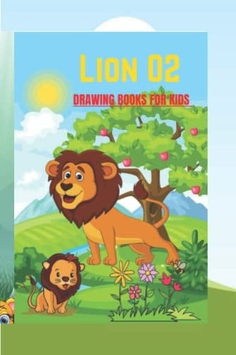 Lion drawing book for kids 02