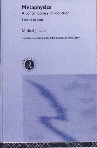 Metaphysics A Contemporary Introduction