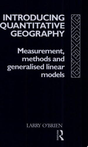 Introducing Quantitative Geography