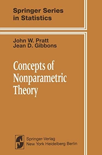 Concepts of Nonparametric Theory (Springer Series in Statistics)