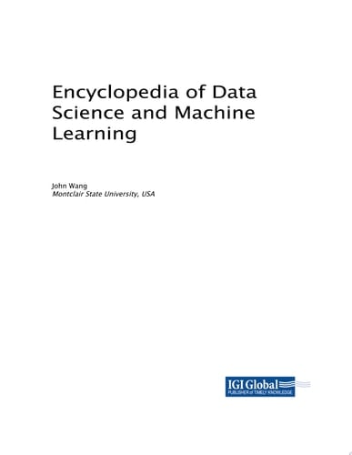 Encyclopedia of Data Science and Machine Learning