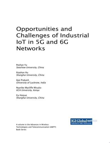 Opportunities and Challenges of Industrial IoT in 5G and 6G Networks